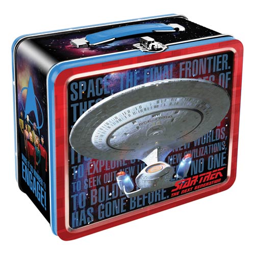 Star Trek: The Next Generation Enterprise Large Fun Box Tin Tote